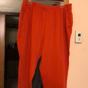 Soft knit pull on capris